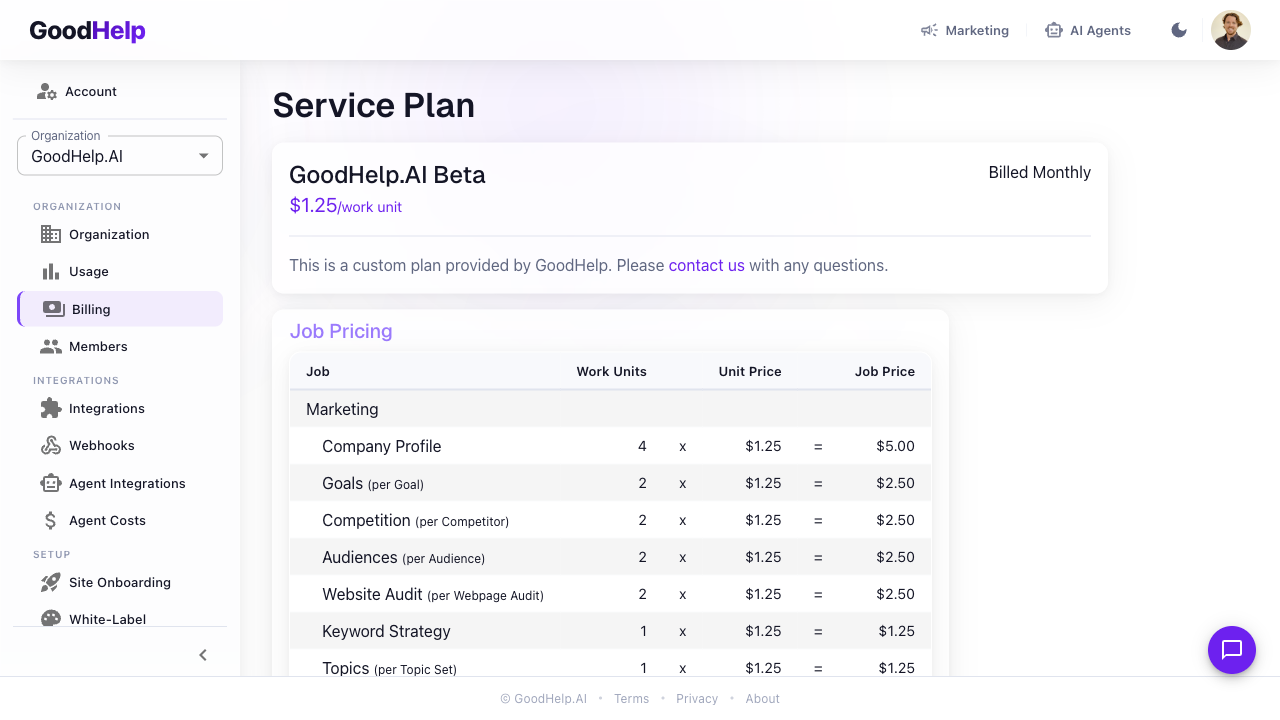 Settings Billing 1280X720